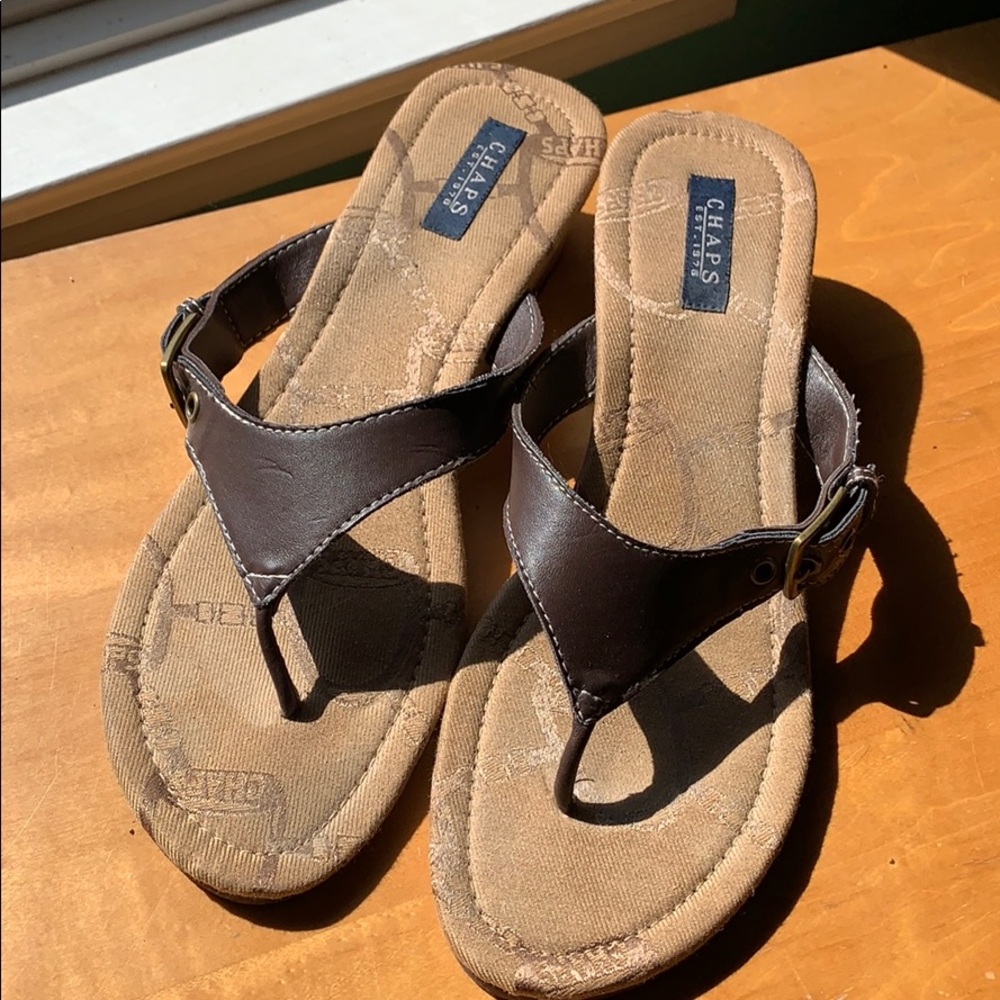 Brown sandals